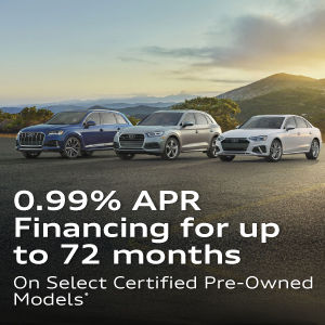 0.99% APR Financing for up to 72 months On Select CPO Models*
